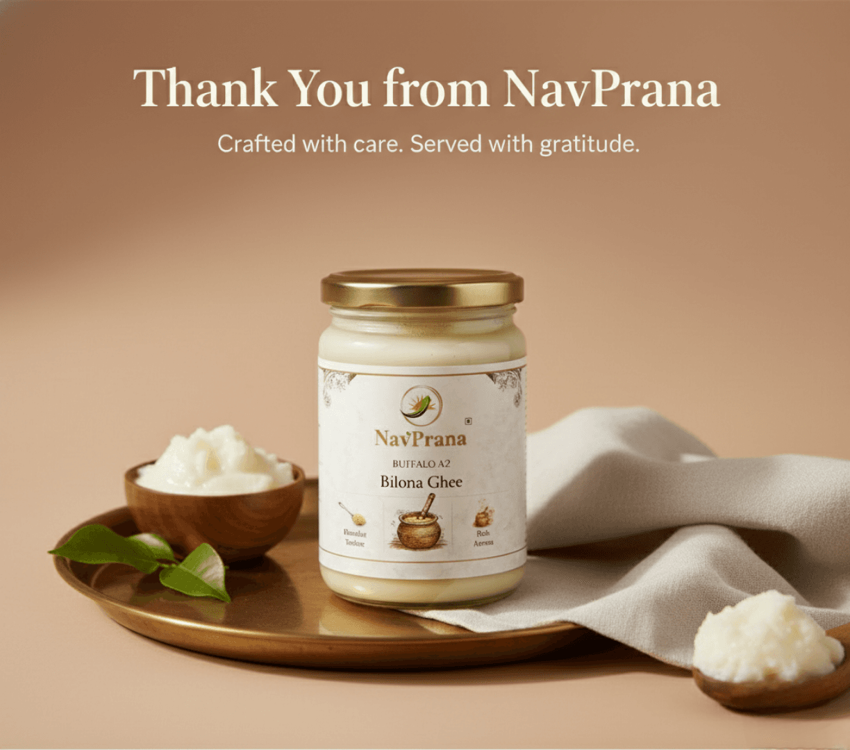 Buffalo A2 Bilona Ghee (1 Ltr)