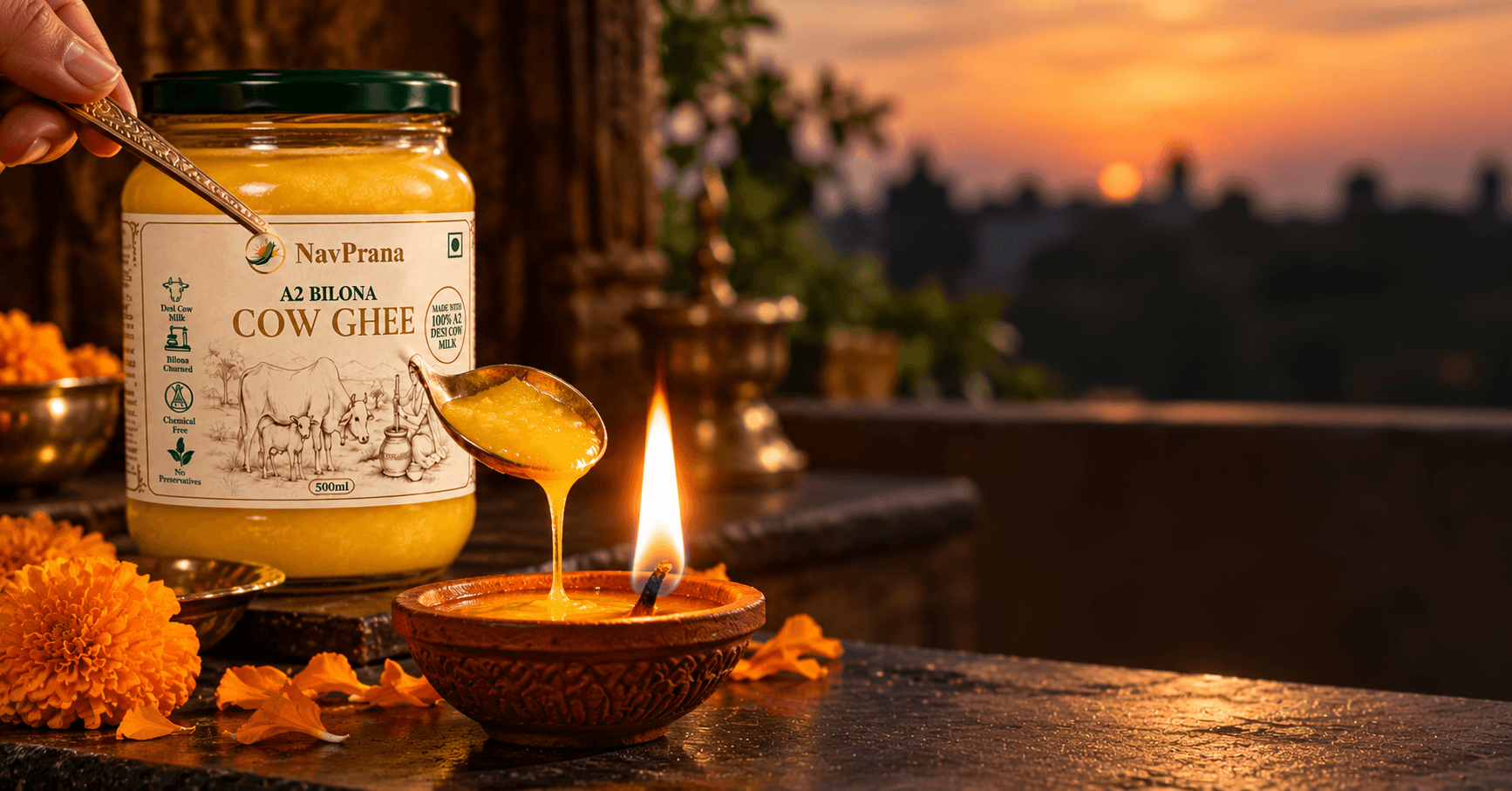Ghee Diya for Diwali: How to Make It and How Much Ghee You Need