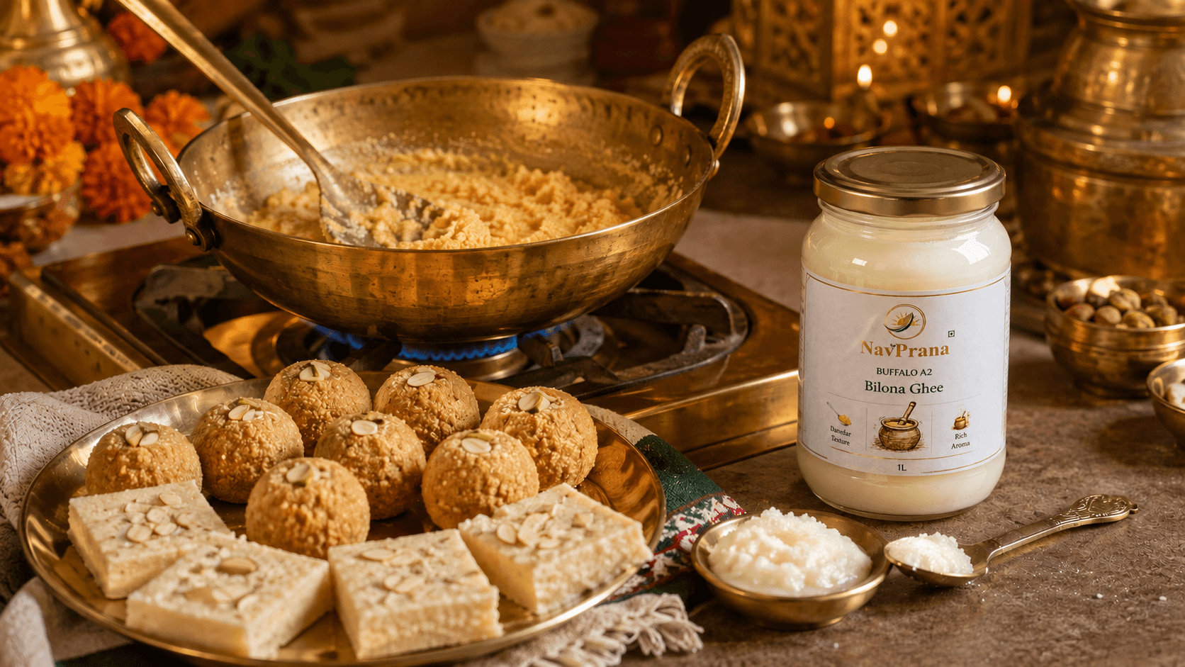 Best Ghee for Sweets: Why Halwais Reach for Buffalo Ghee