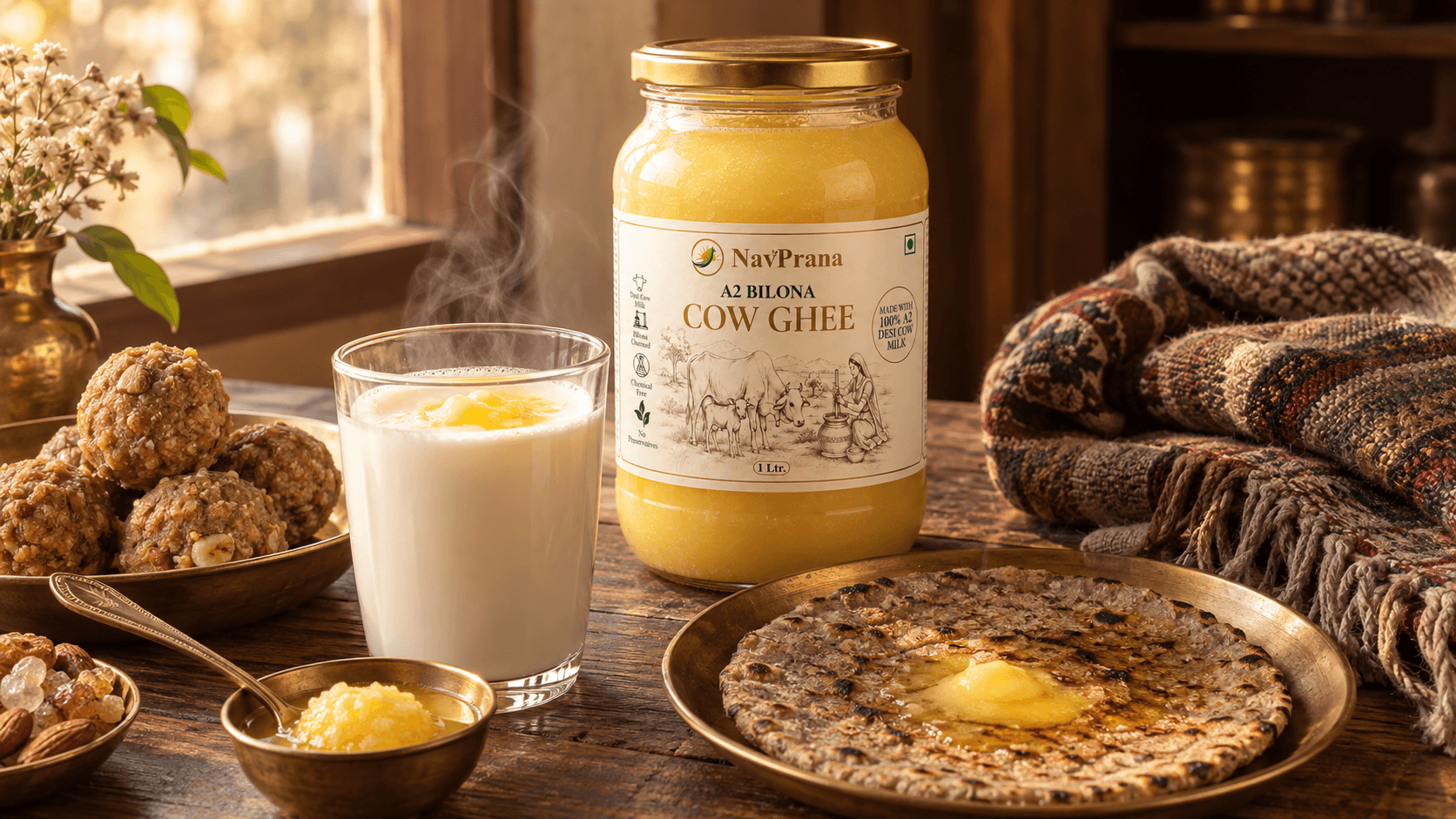 Ghee in Winter: Why It Suits the Season, and the Cough Myth