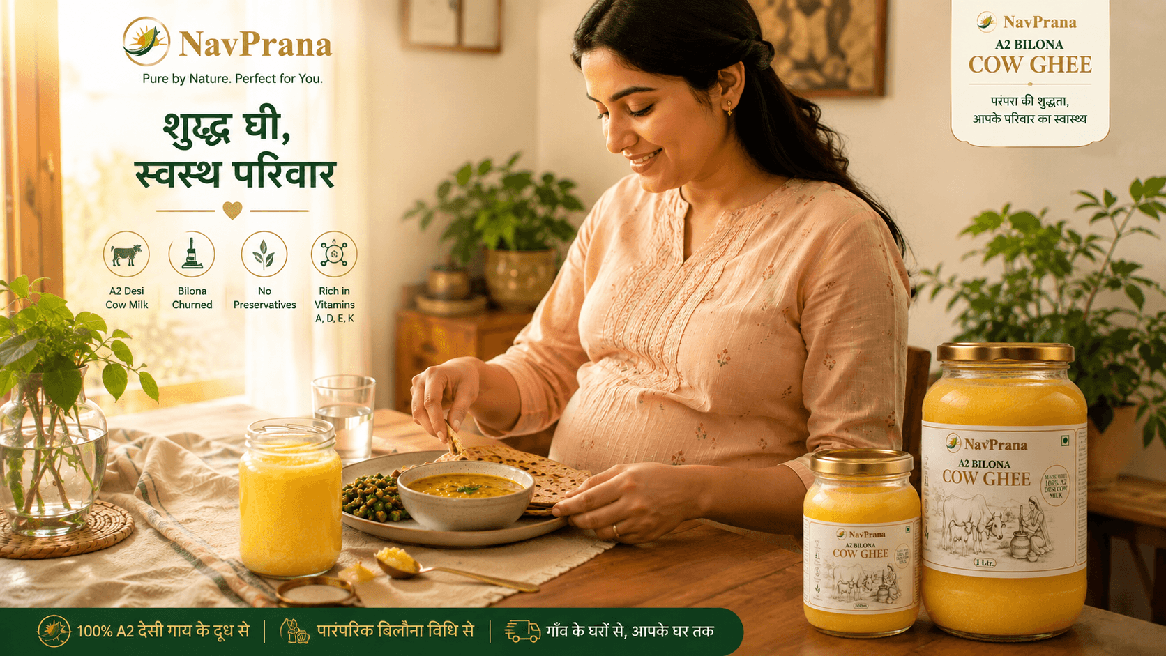 Ghee During Pregnancy: Benefits, Safe Dose & Myths (Trimester Guide)