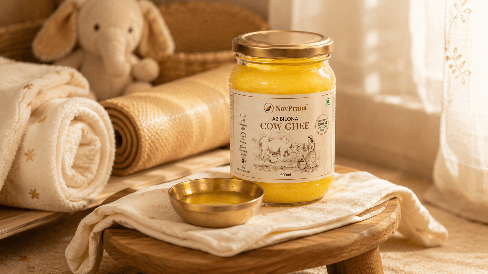 Ghee Massage for Babies: Method, Benefits and What It Cannot Do