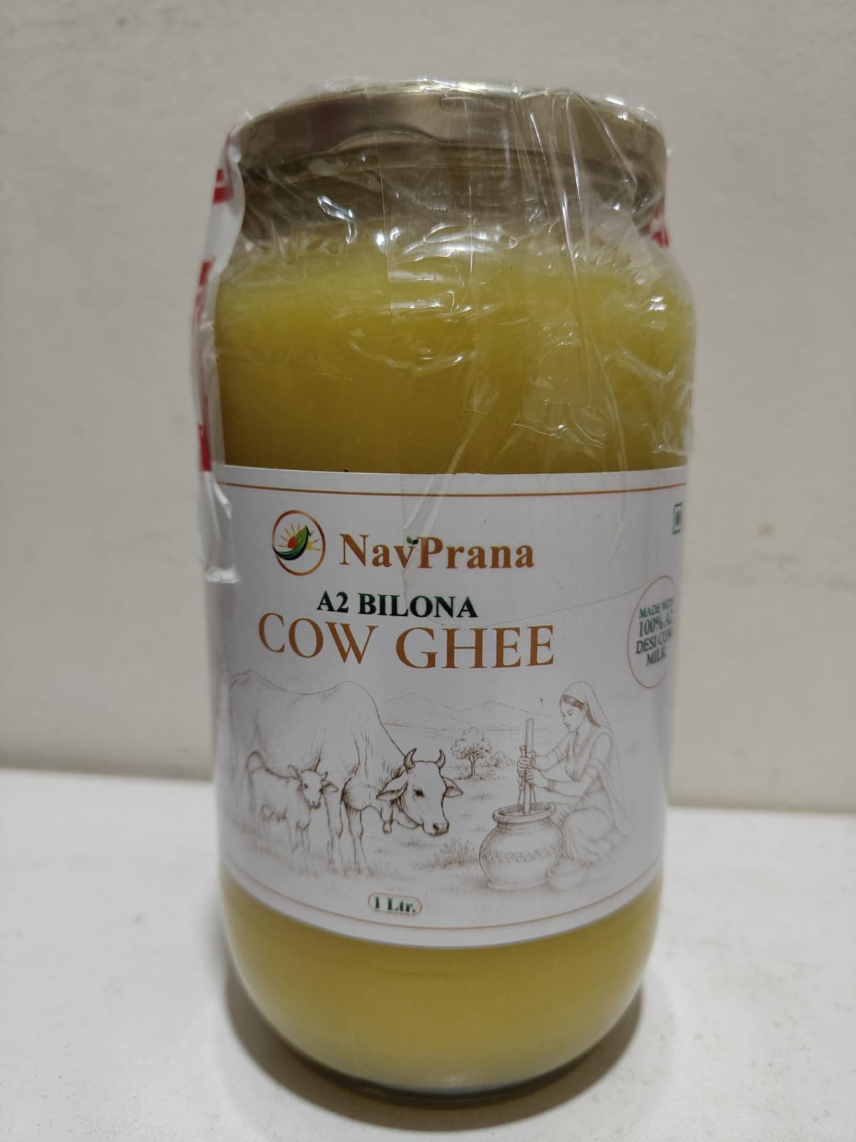 Customer photo for Desi Cow A2 Bilona Ghee (500 ml)